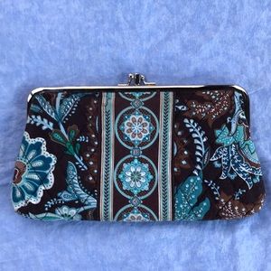 Vera Bradley Kiss Closure Wallet